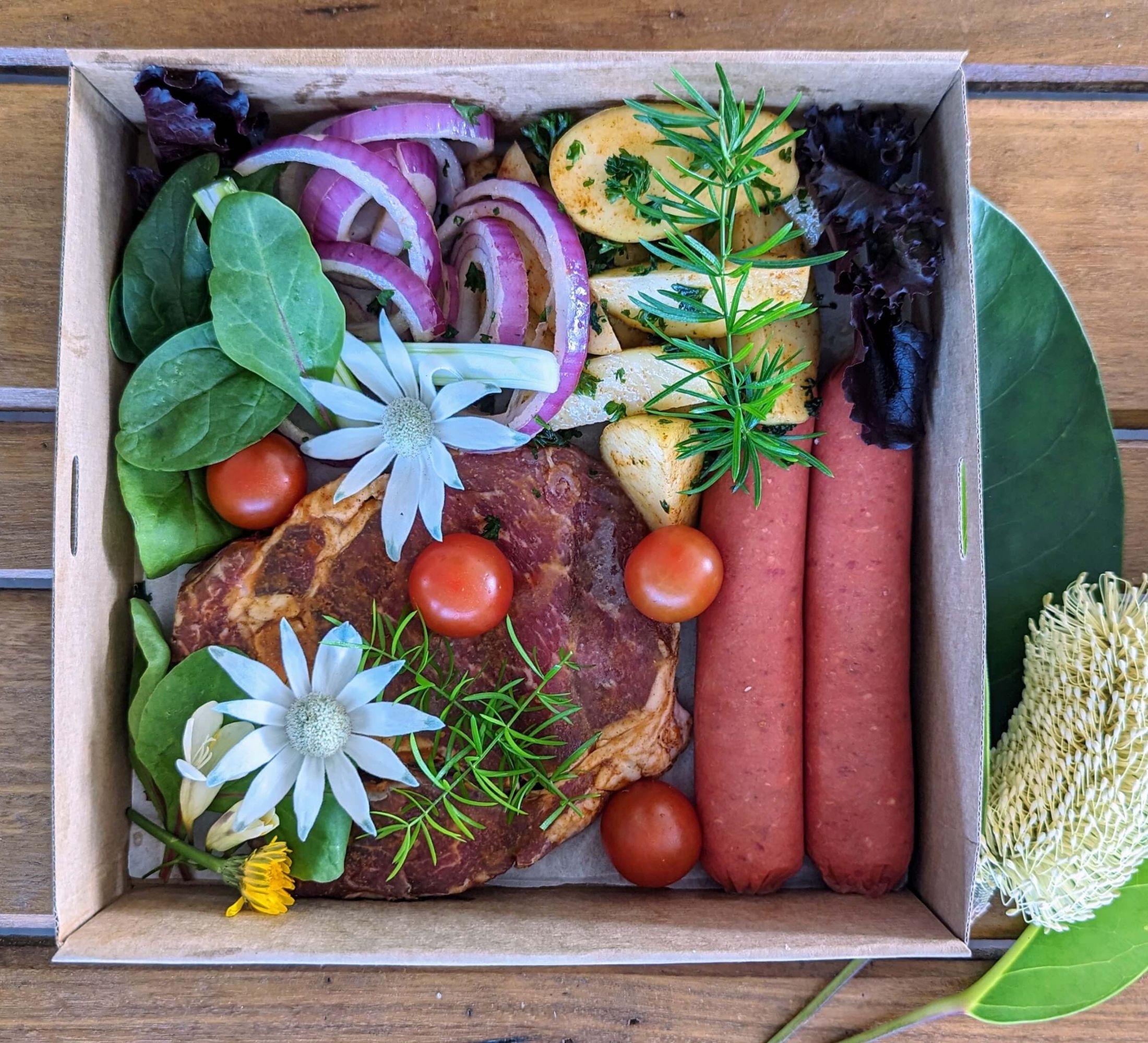 BBQ Beef Steak Hamper at Ballina Beach Nature Resort