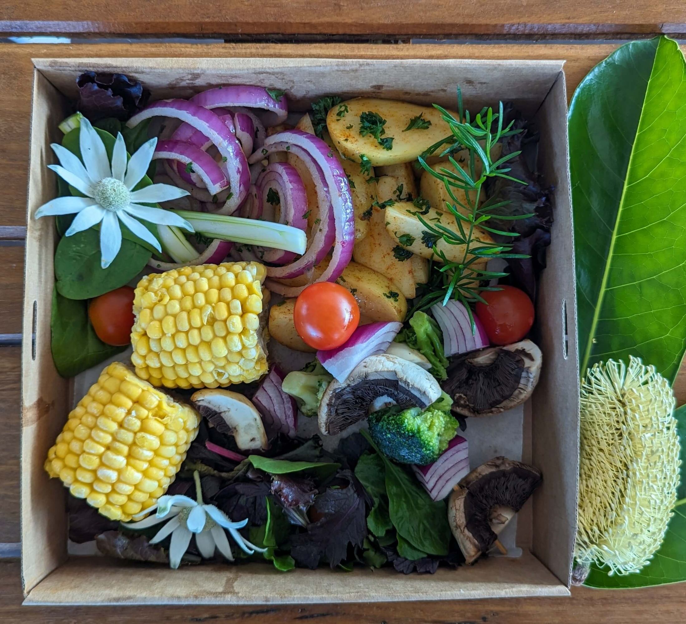 BBQ Vegetarian Hamper at Ballina Beach Nature Resort